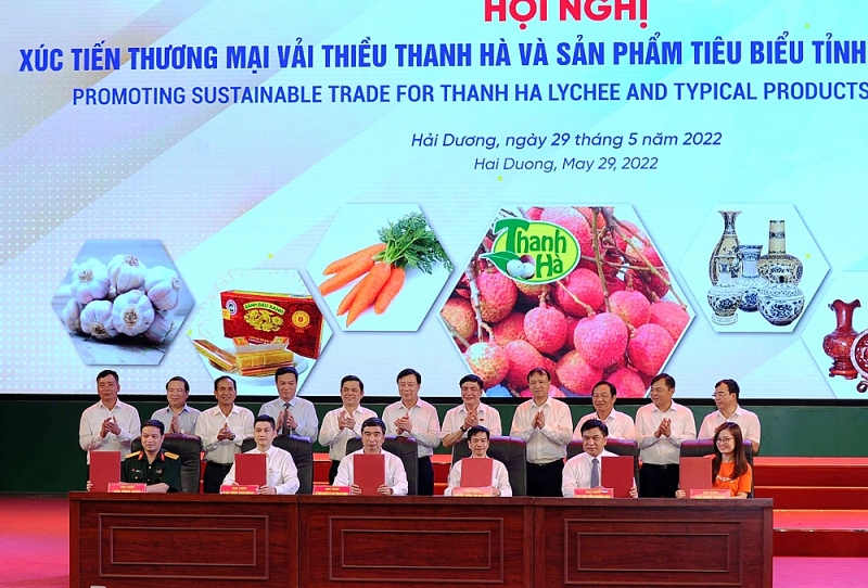 hai duong nhieu giai phap nang cao gia tri qua vai thieu va cac san pham tieu bieu