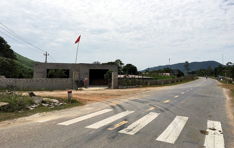 quang binh nguoi nha pho bi thu dang uy xa xay cong trinh don dau den bu cao toc khong chiu thao do