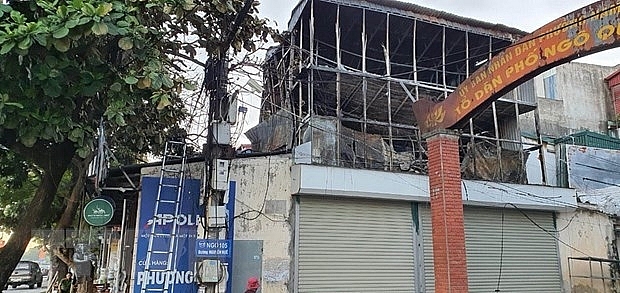 Ninh Bình: Cháy cửa hàng sắt trong đêm, thiệt hại hàng trăm triệu đồng ninh binh chay cua hang sat trong dem thiet hai hang tram trieu dong