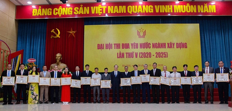 bo xay dung to chuc dai hoi thi dua yeu nuoc nganh xay dung lan thu v