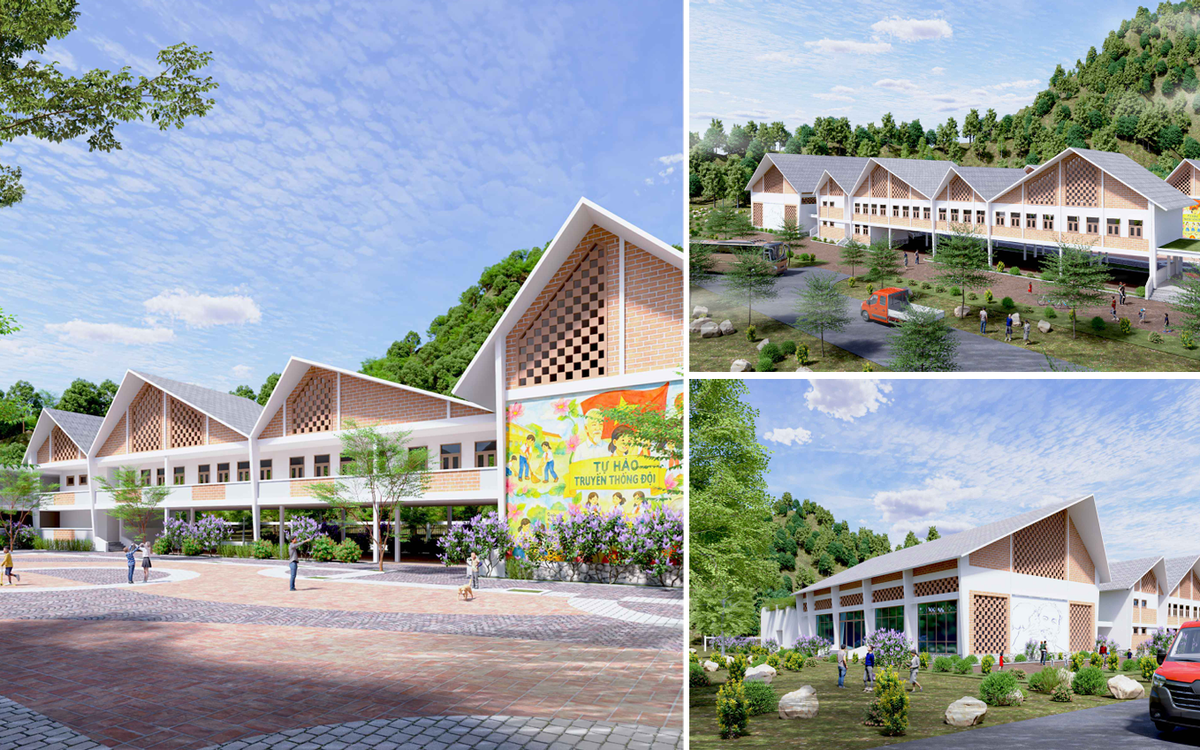 Công bố thiết kế điển hình trường học và nhà văn hóa thôn kết hợp điểm tránh trú bão lụt