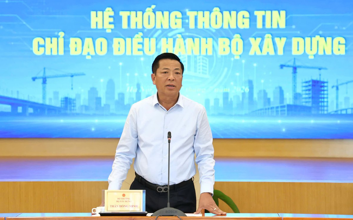 Bộ Xây dựng tăng tốc thiết lập hệ thống thông tin, "số hóa" công tác chỉ đạo điều hành
