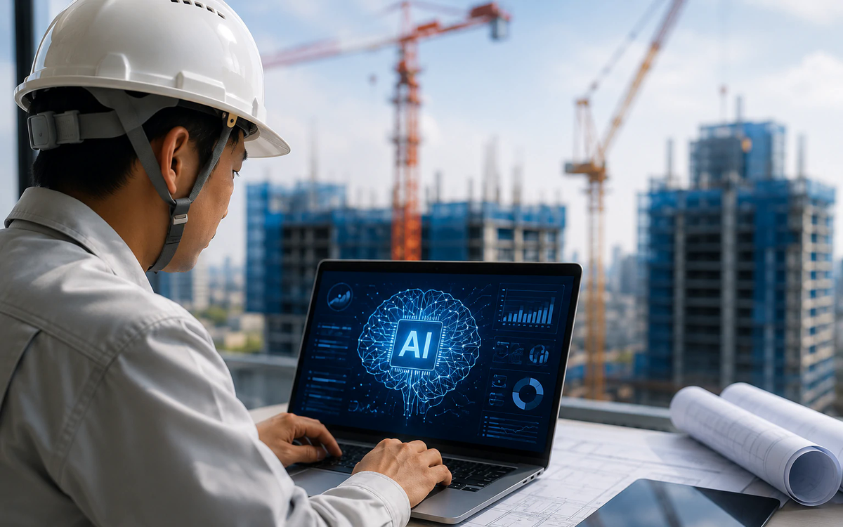 Nearly 20% of Japanese contractors adopt AI, half report 10%-30% labor savings