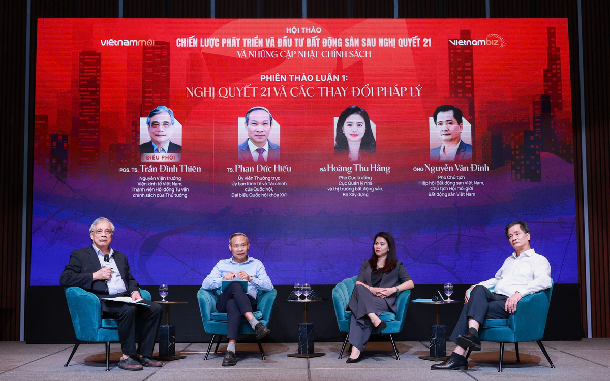 Nghị quyết 21 đưa thị trường nhà đất chuyển từ giá kỳ vọng sang giá trị thực