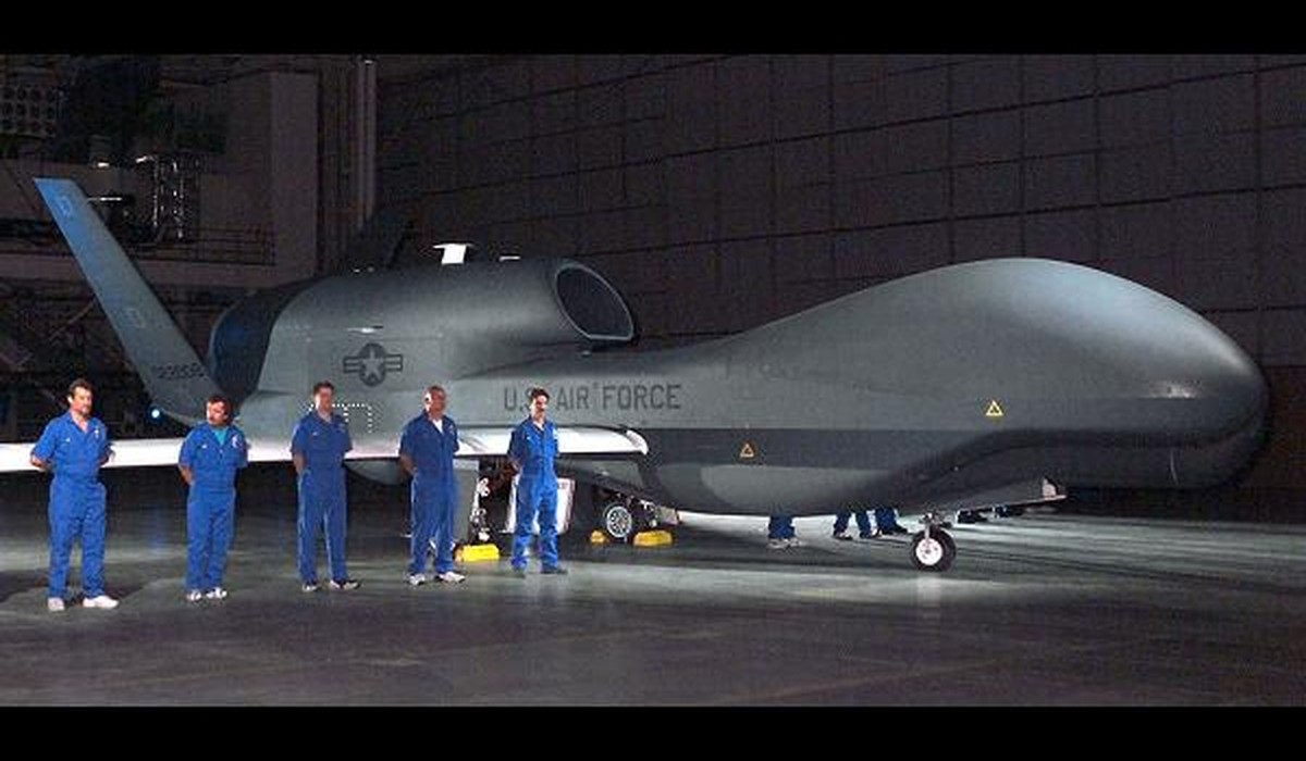 Mỹ triển khai 5 chiếc Global Hawk đến Nhật Bản