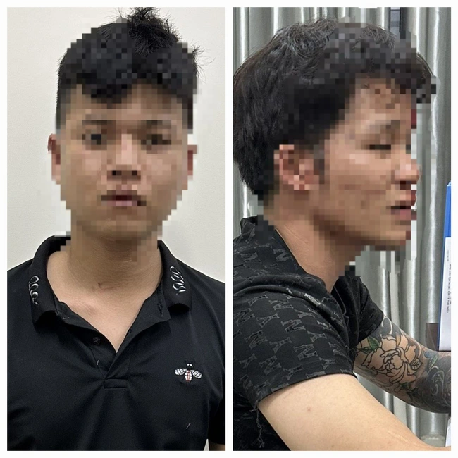 Nam thanh ni&ecirc;n vi phạm giao th&ocirc;ng n&eacute;m đ&aacute; v&agrave;o cảnh s&aacute;t 911 Đ&agrave; Nẵng- Ảnh 1.