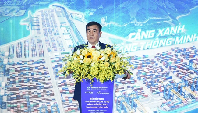 Đ&agrave; Nẵng khởi c&ocirc;ng si&ecirc;u cảng container hơn 45.000 tỷ đồng - Ảnh 5.