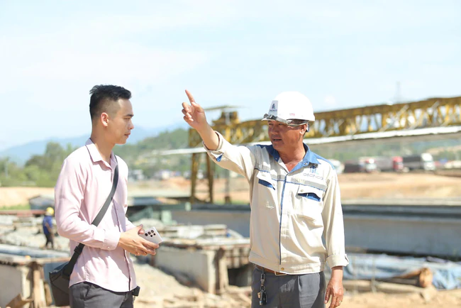 Thi c&ocirc;ng 3 ca, n&uacute;t giao QL14B với cao tốc Đ&agrave; Nẵng - Quảng Ng&atilde;i đ&atilde; đạt nửa chặng đường - Ảnh 14.