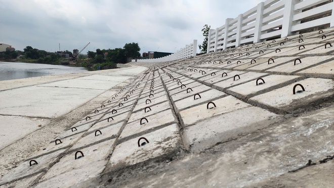 Bắc Ninh: Người dân bên bờ đê hữu Cầu hết nỗi lo nhà sụp xuống sông- Ảnh 6. Bắc Ninh: Người dân bên bờ đê hữu Cầu hết nỗi lo nhà sụp xuống sông- Ảnh 6.