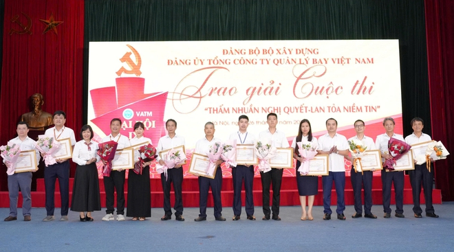 VATM trao giải cuộc thi &ldquo;Thấm nhuần Nghị quyết - Lan tỏa niềm tin&rdquo;- Ảnh 2.