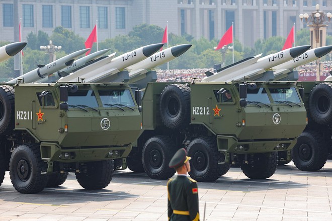 To&agrave;n cảnh lễ duyệt binh ho&agrave;nh tr&aacute;ng của Trung Quốc kỷ niệm Ng&agrave;y Chiến thắng ph&aacute;t x&iacute;t- Ảnh 13.