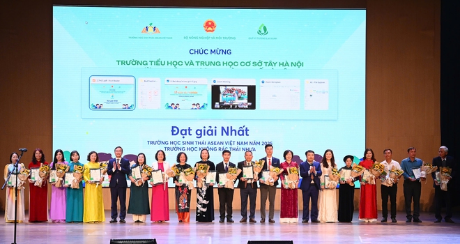 60 trường đạt Giải thưởng Trường học sinh th&aacute;i ASEAN Việt Nam 2025- Ảnh 8.