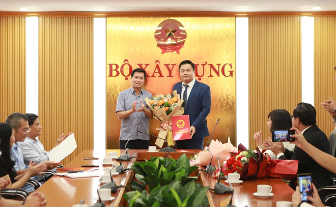 Bộ Xây dựng công bố quyết định công tác cán bộ, Vụ Quy hoạch - Kiến trúc có tân Vụ trưởng- Ảnh 3.