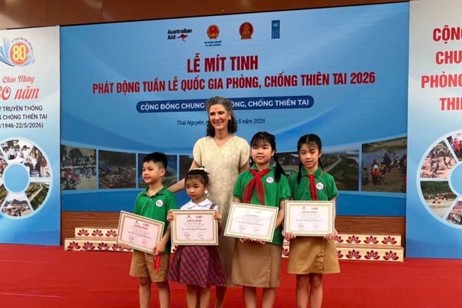 Mỗi học sinh l&agrave; một "đại sứ học đường" về ph&ograve;ng, chống thi&ecirc;n tai- Ảnh 4.