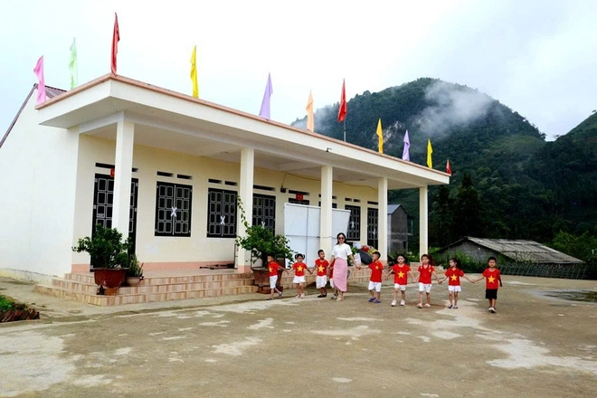 Kh&aacute;nh th&agrave;nh 6 điểm trường v&ugrave;ng bi&ecirc;n giới L&agrave;o Cai, vượt tiến độ 1,5 th&aacute;ng - Ảnh 6.
