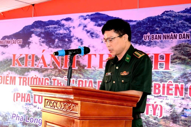 Kh&aacute;nh th&agrave;nh 6 điểm trường v&ugrave;ng bi&ecirc;n giới L&agrave;o Cai, vượt tiến độ 1,5 th&aacute;ng - Ảnh 2.