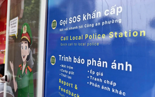 Thí điểm “Trạm Cảnh sát thông minh” ứng dụng AI, nhận tin báo tội phạm và gọi điện SOS - Ảnh 2.