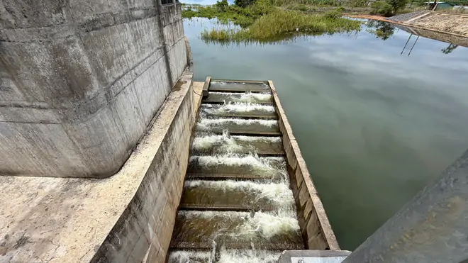 Đập d&acirc;ng lớn nhất Quảng Ng&atilde;i t&iacute;ch đủ nước, vận h&agrave;nh ổn định - Ảnh 15.
