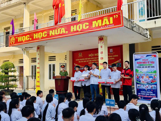 Mỹ Đức (Hà Nội): Hướng dẫn học sinh nhận diện nguy cơ từ ma túy, bạo lực học đường- Ảnh 9.