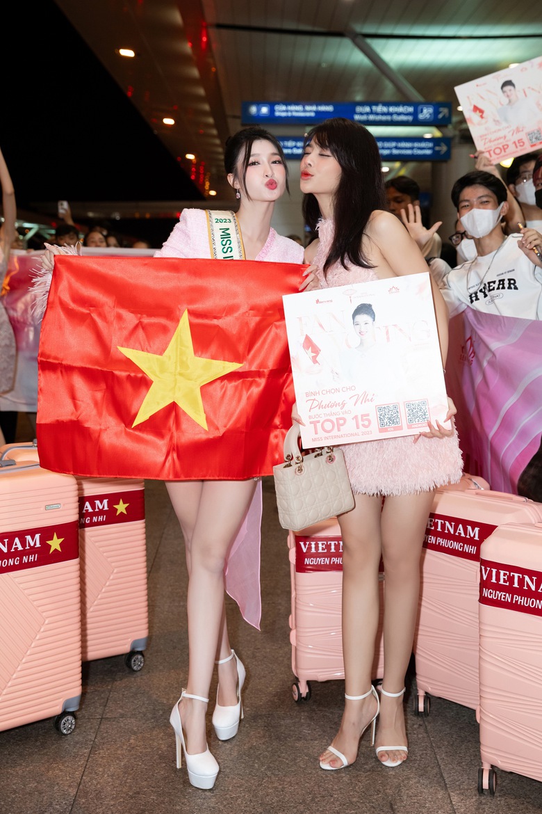 Phương Nhi ch&iacute;nh thức l&ecirc;n đường sang Nhật Bản chinh chiến tại Miss International 2023 - Ảnh 5.