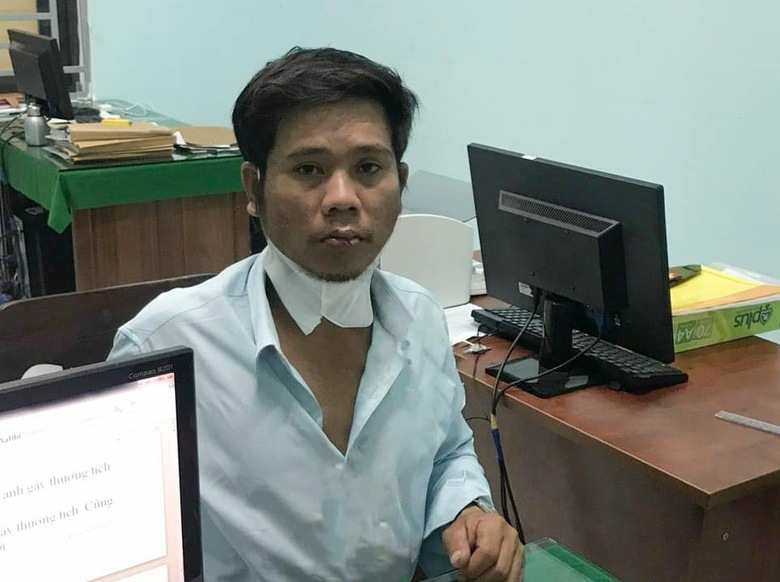 C&ocirc;ng an Quảng Ng&atilde;i bắt kẻ d&acirc;m &ocirc; cụ gi&agrave; v&agrave; hai trẻ em - Ảnh 2.