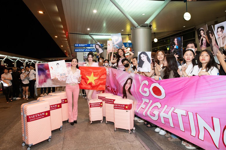 Phương Nhi ch&iacute;nh thức l&ecirc;n đường sang Nhật Bản chinh chiến tại Miss International 2023 - Ảnh 3.