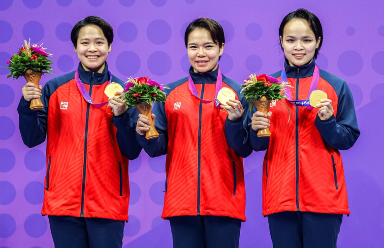 Ba lần su&yacute;t bị loại của nữ v&otilde; sĩ v&ocirc; địch ASIAD - Ảnh 1.