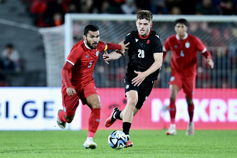 Th&aacute;i Lan nhận trận thua đậm nhất lịch sử trước đội nhược tiểu ch&acirc;u &Acirc;u - Ảnh 1.