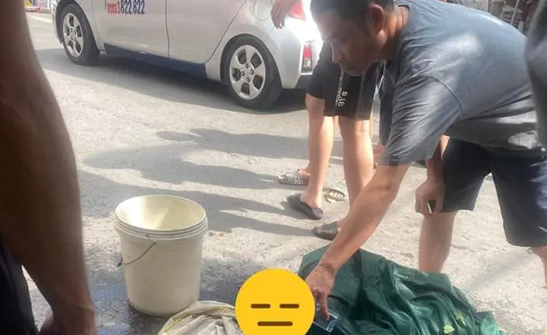 Nam điều dưỡng vi&ecirc;n bị bỏng nặng khi mang xăng đến cửa nh&agrave; bạn g&aacute;i tự thi&ecirc;u ở Hạ Long - Ảnh 1.