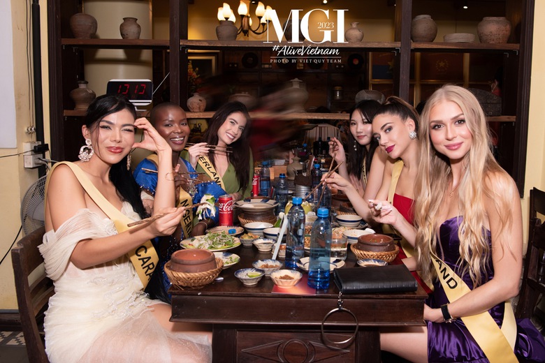 Đương kim Miss Grand International đến th&iacute; sinh đều m&ecirc; mẩn c&aacute; kho, nước mắm - Ảnh 5.