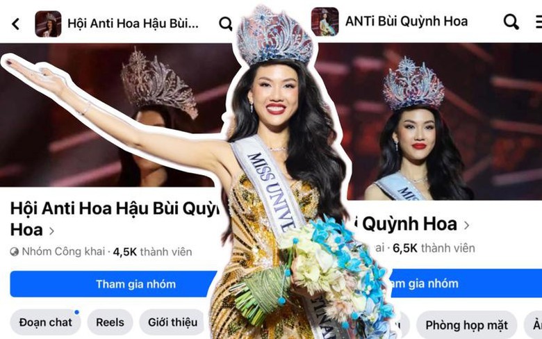 Hơn 100 nh&oacute;m k&ecirc;u gọi tẩy chay Miss Universe Vietnam B&ugrave;i Quỳnh Hoa