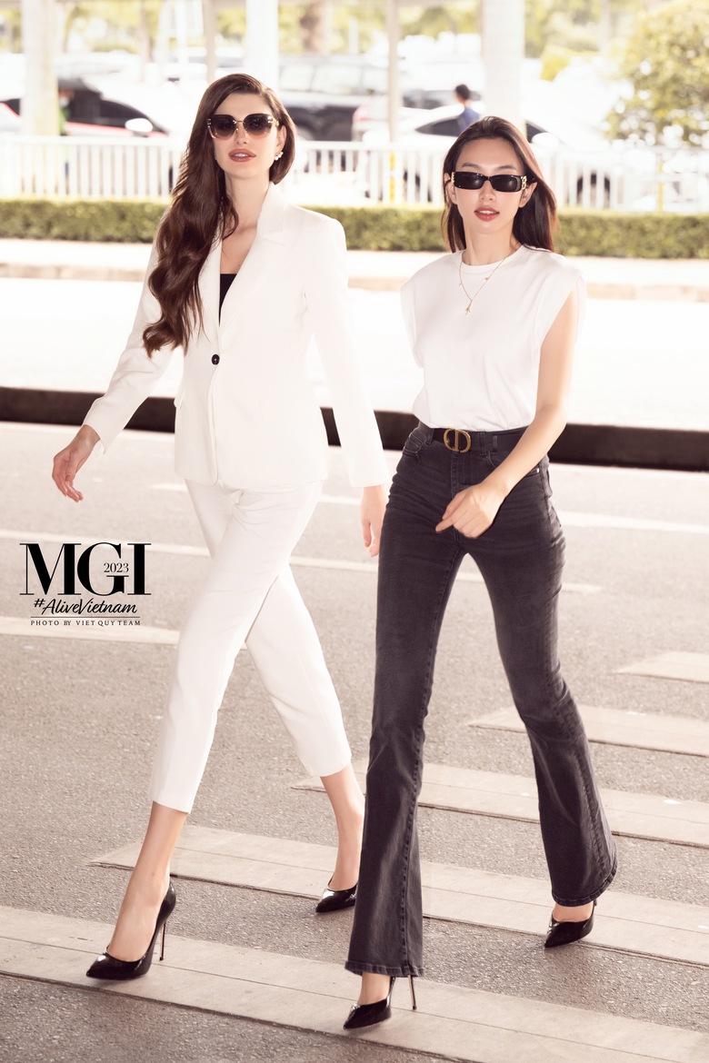 Thuỳ Tiên khí chất, "hơn thua" với nhan sắc Isabella Menin trong một khung hình - Ảnh 5. Thuỳ Tiên khí chất, "hơn thua" với nhan sắc Isabella Menin trong một khung hình - Ảnh 5.