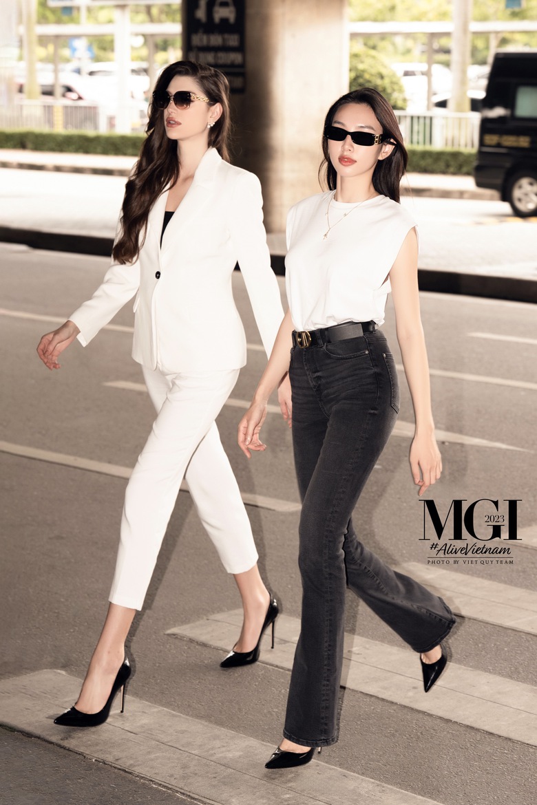 Thuỳ Tiên khí chất, "hơn thua" với nhan sắc Isabella Menin trong một khung hình - Ảnh 3. Thuỳ Tiên khí chất, "hơn thua" với nhan sắc Isabella Menin trong một khung hình - Ảnh 3.