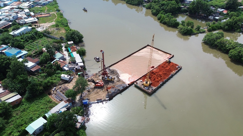 Đẩy nhanh thi c&ocirc;ng cầu Văn Th&aacute;nh ở cửa ng&otilde; TP Phan Thiết - Ảnh 1.