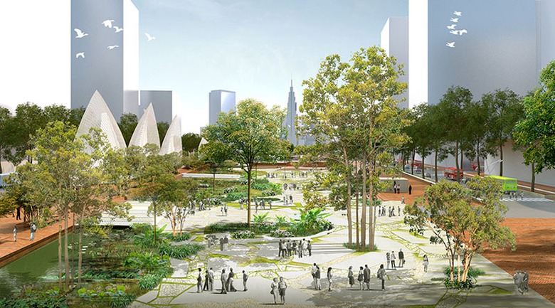 Bao giờ trồng c&acirc;y đường L&ecirc; Lợi, x&acirc;y quảng trường, b&atilde;i xe th&ocirc;ng minh ở TP.HCM? - Ảnh 2.