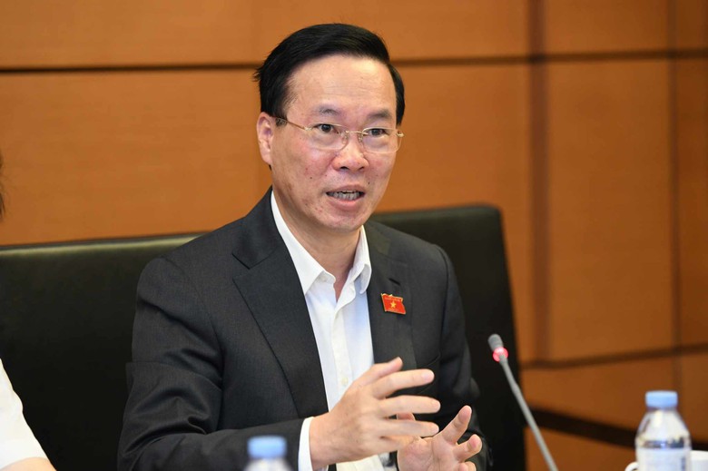 Chủ tịch nước: D&acirc;n gặp kh&oacute; phải nghĩ đến ch&iacute;nh quyền, luật ph&aacute;p mới l&agrave; l&agrave;nh mạnh - Ảnh 1.