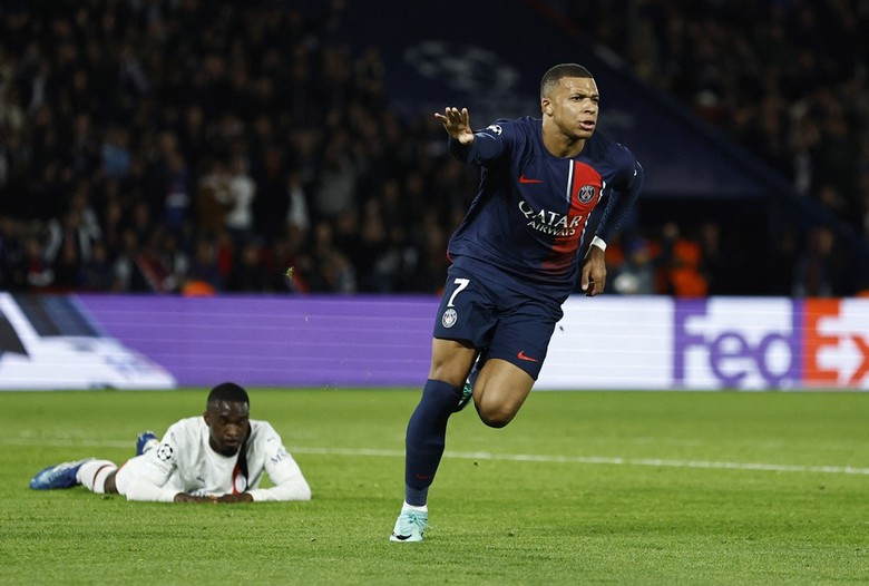 C&uacute;p C1 ch&acirc;u &Acirc;u: Mbappe v&agrave; Haaland đua nhau tỏa s&aacute;ng  - Ảnh 1.
