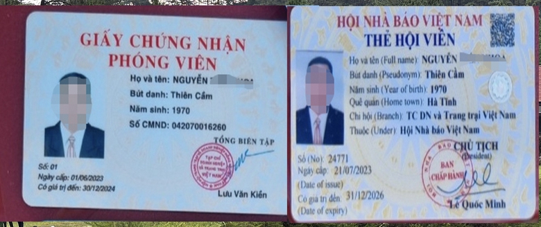 Bắt ph&oacute;ng vi&ecirc;n Tạp ch&iacute; cưỡng đoạt t&agrave;i sản - Ảnh 2.