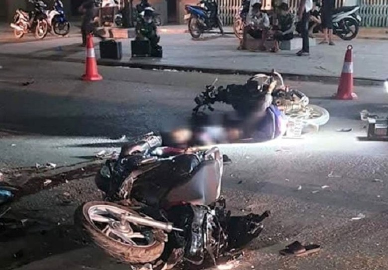 Hai bố con tr&ecirc;n đường trở về nh&agrave; th&igrave; kh&ocirc;ng may va chạm với xe tải dẫn tới tử vong (Ảnh minh họa).