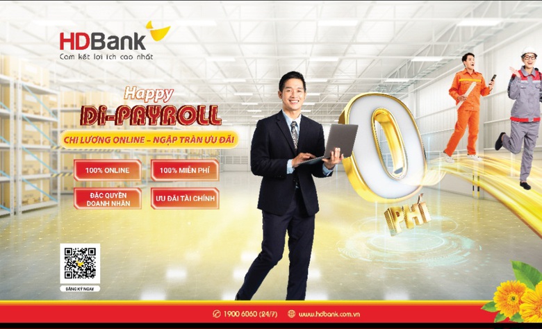 Happy Di- Payroll: G&oacute;i chi lương si&ecirc;u ưu đ&atilde;i d&agrave;nh cho doanh nghiệp v&agrave; người lao động - Ảnh 2.