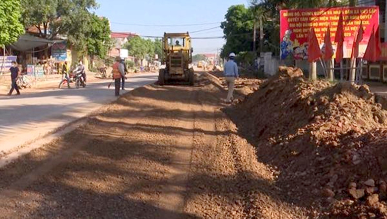 Chuyện một tuyến đường hai nguồn vốn ở Bắc Giang  - Ảnh 1.