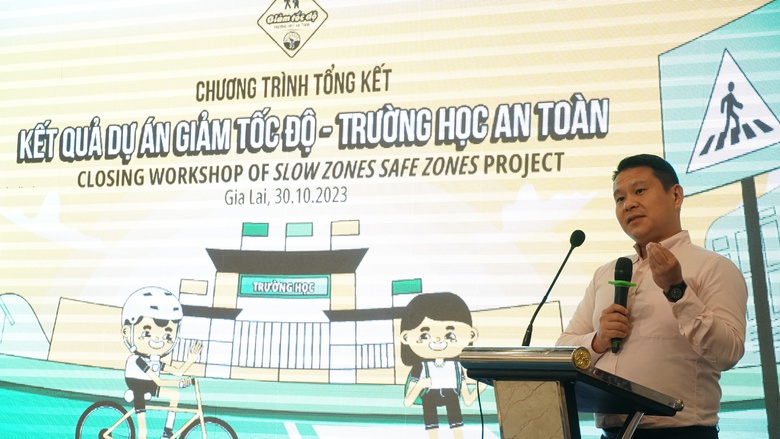 Kỷ niệm 5 năm dự &aacute;n &ldquo;Giảm tốc độ - Trường học an to&agrave;n&rdquo; - Ảnh 2.