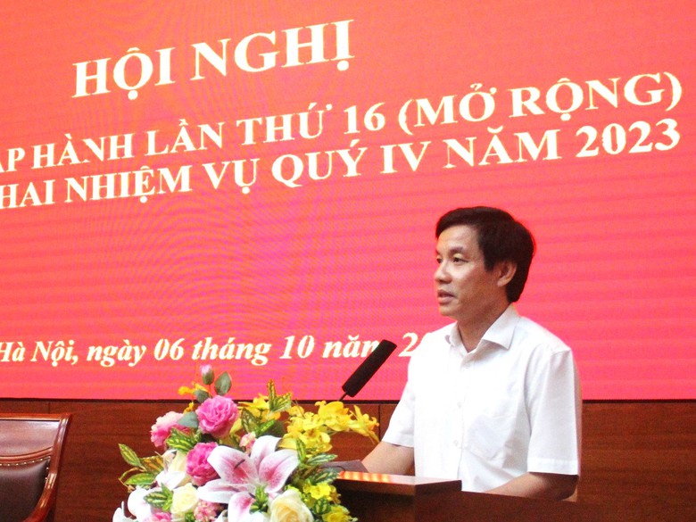 Đảng bộ Bộ GTVT phấn đấu ho&agrave;n th&agrave;nh to&agrave;n diện nhiệm vụ 2023 - Ảnh 1.