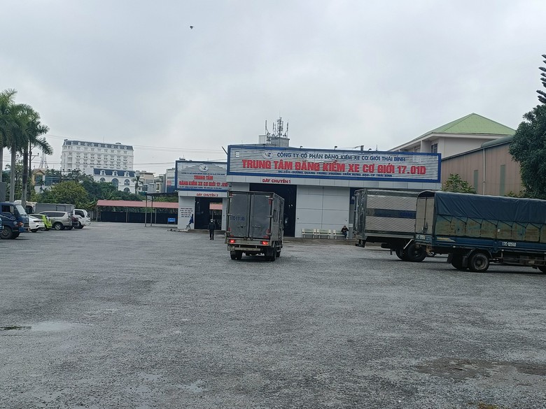 Trung t&acirc;m Đăng kiểm xe cơ giới 1701D Th&aacute;i B&igrave;nh dừng hoạt động 3 th&aacute;ng- Ảnh 1.