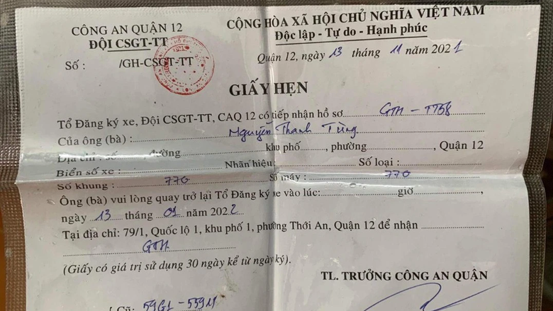 Kỳ lạ 2 xe "Su X&igrave; &ndash; Po" ở TP Thủ Đức v&agrave; quận 12 tr&ugrave;ng số khung số m&aacute;y  - Ảnh 1.