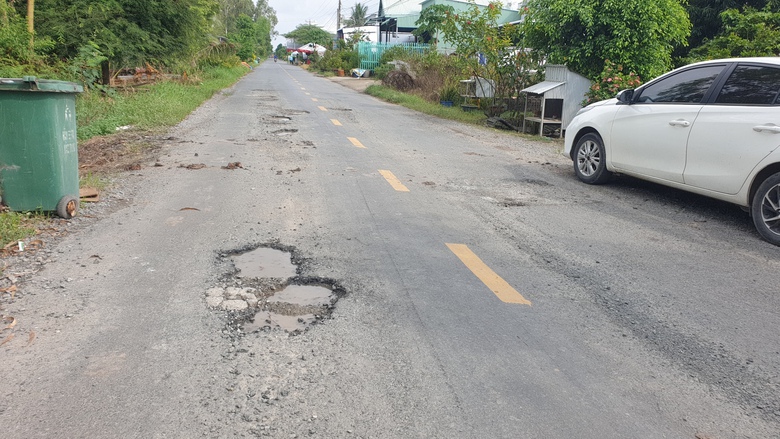 Quốc lộ N1 qua Ki&ecirc;n Giang xuống cấp sau 20 năm sử dụng - Ảnh 2.