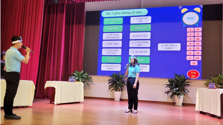 An Giang tổ chức th&agrave;nh c&ocirc;ng hội thi c&ocirc;ng nh&acirc;n lao động với đảm bảo TTATGT năm 2023 - Ảnh 1.