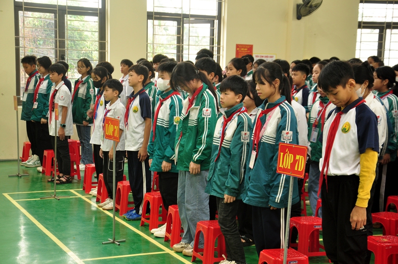 Cổng trường an to&agrave;n giao th&ocirc;ng m&ocirc; h&igrave;nh nhỏ, &yacute; nghĩa lớn ở Y&ecirc;n B&aacute;i   - Ảnh 6.