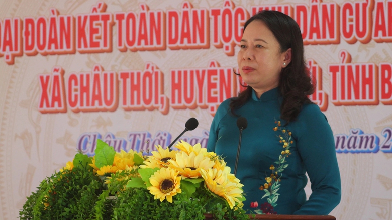 Ph&oacute; chủ tịch nước: Ph&aacute;t huy hơn nữa tinh thần tương th&acirc;n, tương &aacute;i - Ảnh 1.