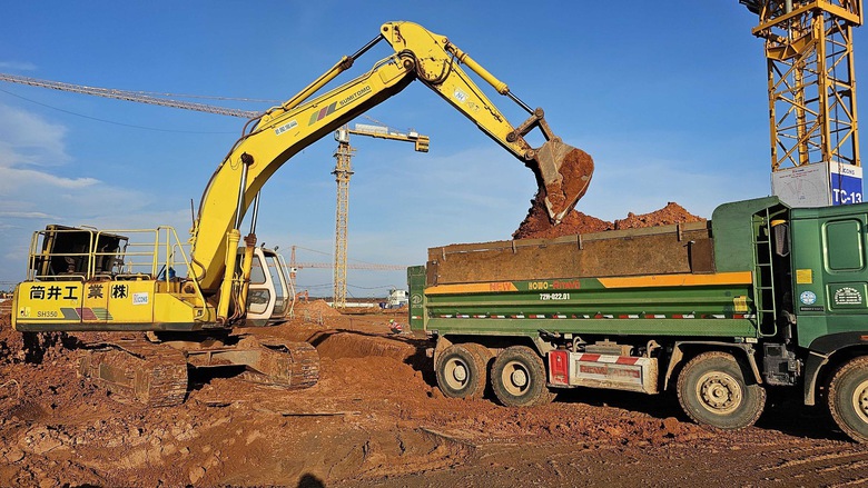 Nh&agrave; ga h&agrave;nh kh&aacute;ch s&acirc;n bay Long Th&agrave;nh với h&igrave;nh ảnh hoa sen dần lộ diện - Ảnh 3.